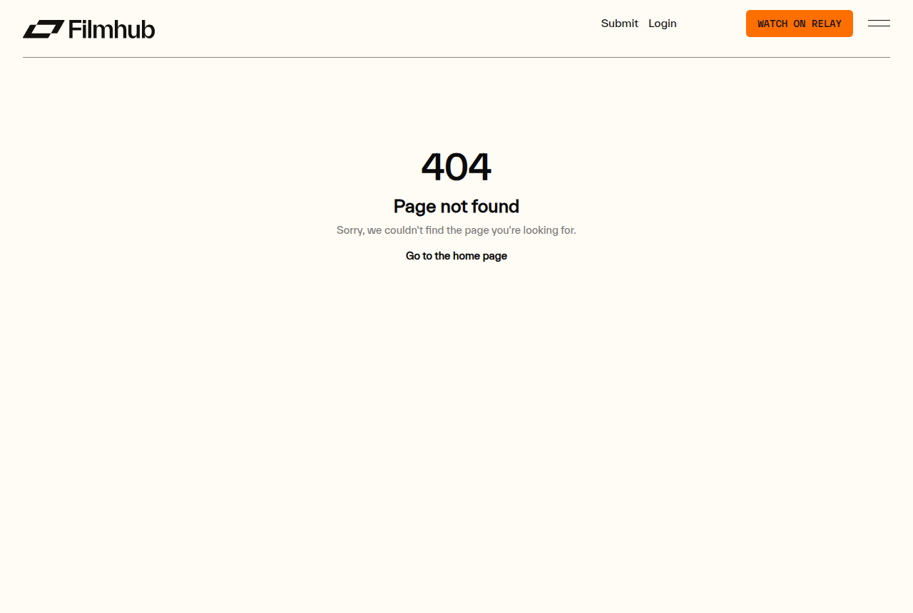 Filmhub page describing how filmmakers sell their films through its distribution network